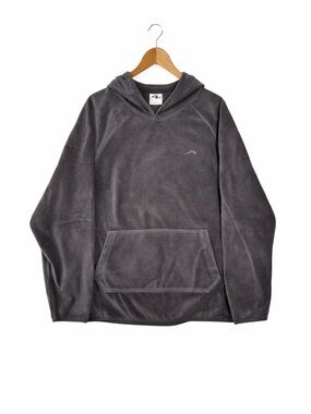 Polar Edge Arctic Fleece Hoodie Men’s XL Gray Pullover Soft Cozy Outdoor